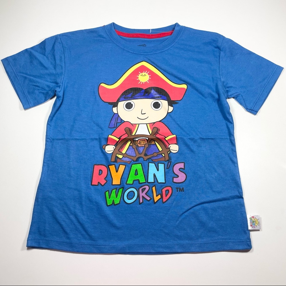 NWOT Ryan’s World screen print tee size 5/6